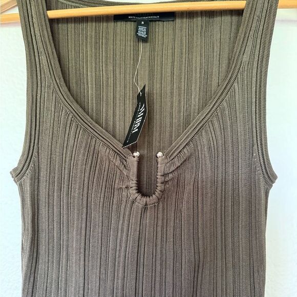 Ribbed tank top - Picture 1 of 3